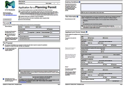 city of melbourne permit search|Planning permit register .